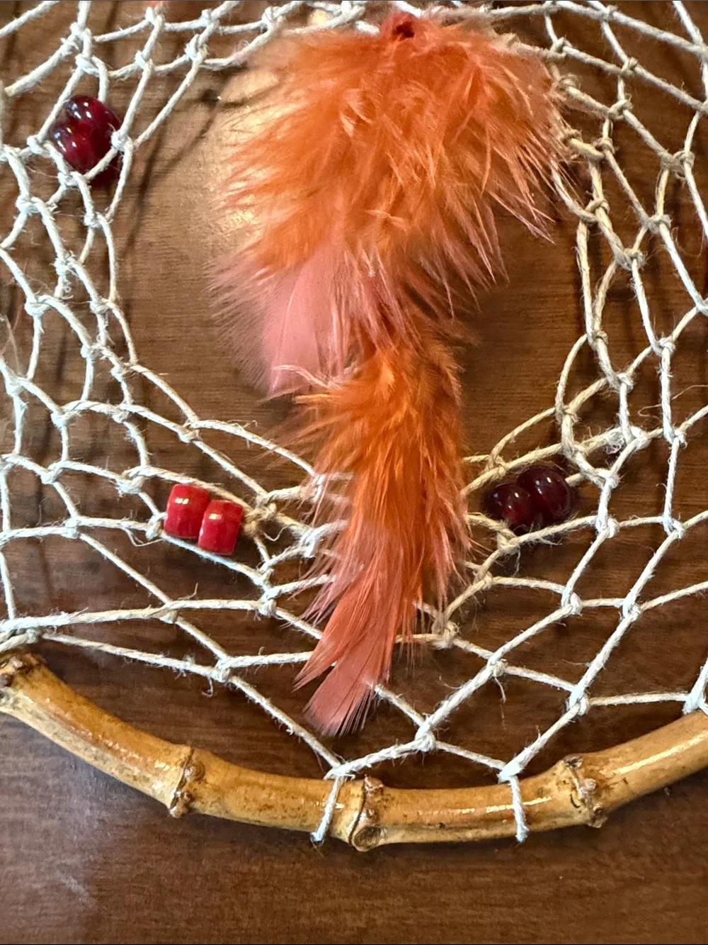 Handmade handcrafted dreamcatcher